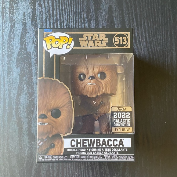 Funko Pop 2022 Star Wars Celebration Galactic Convention Chewbacca